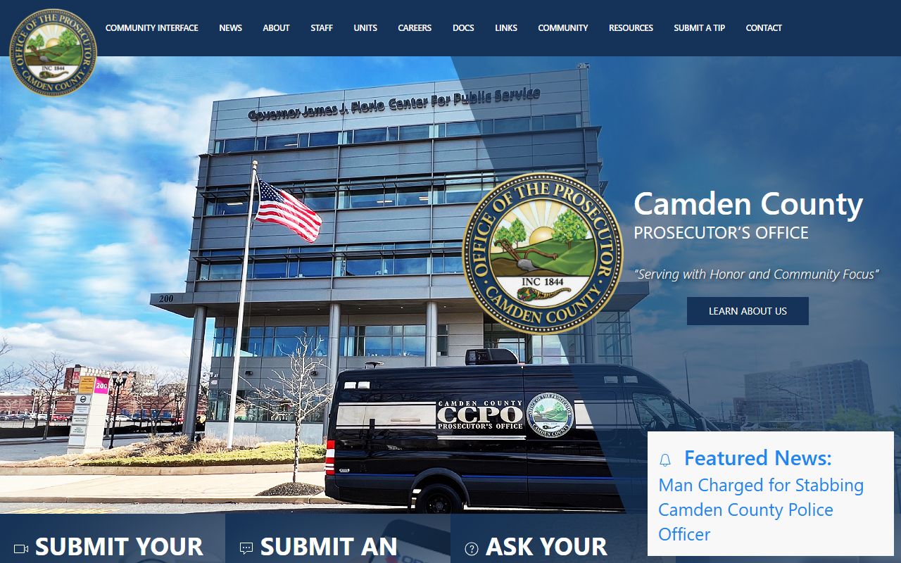 Camden County Prosecutor office and police records